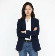 MOLLY. Solid Hide Buffalo Leather Belt.