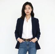 MOLLY. Solid Hide Buffalo Leather Belt.