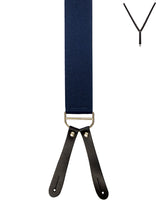 SOLID COLOUR. Suspenders. Leather Ends.