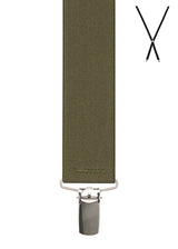 SOLID COLOUR. Suspenders. Nickel Clips.