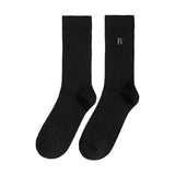 COTTON. Australian Cotton Rib Crew Socks
