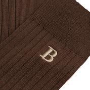 COTTON. Australian Cotton Rib Crew Socks