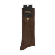 COTTON. Australian Cotton Rib Crew Socks