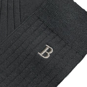 COTTON. Australian Cotton Rib Crew Socks