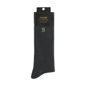 COTTON. Australian Cotton Rib Crew Socks