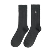 COTTON. Australian Cotton Rib Crew Socks