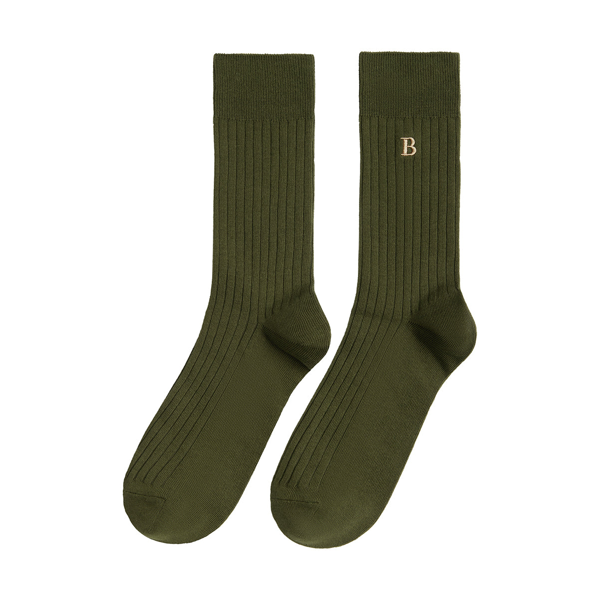 COTTON. Australian Cotton Rib Crew Socks