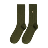 COTTON. Australian Cotton Rib Crew Socks