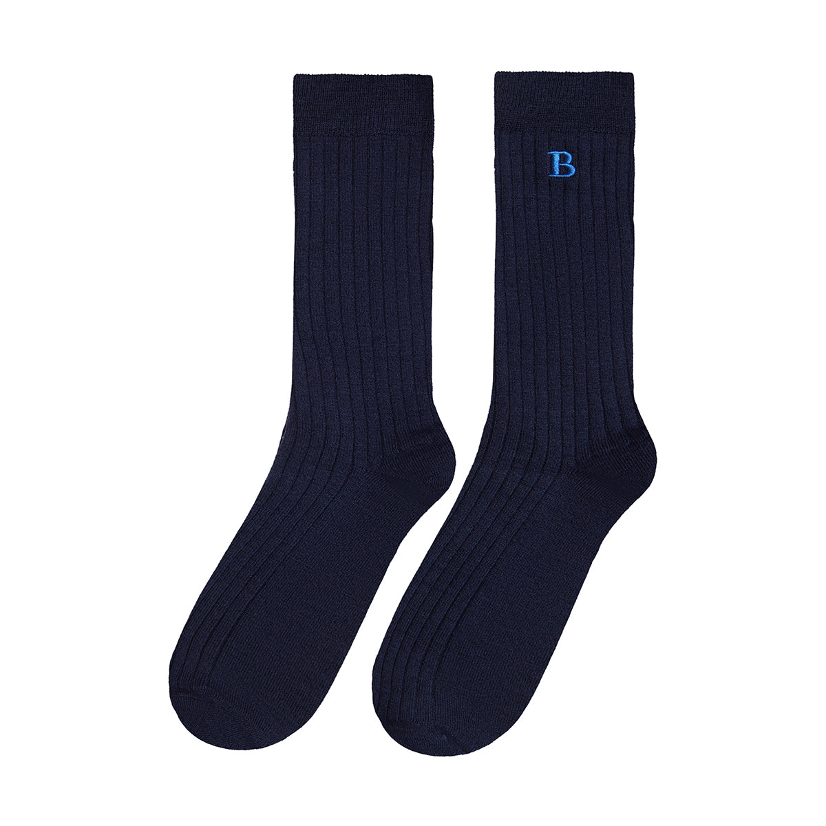 COTTON. Australian Cotton Rib Crew Socks