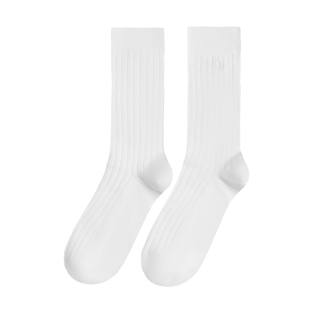 COTTON. Australian Cotton Rib Crew Socks