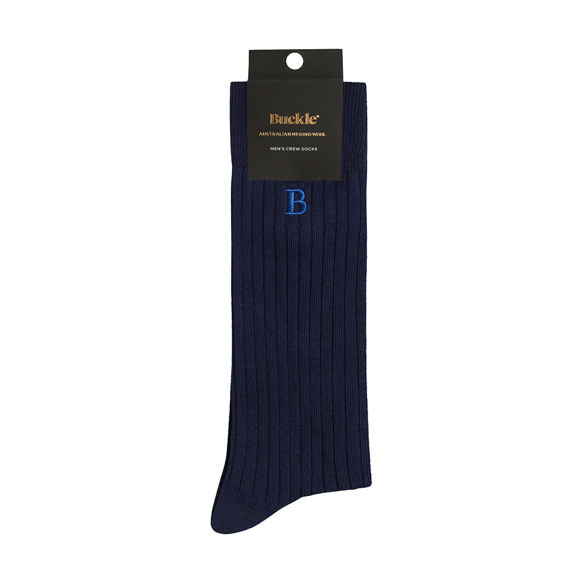 MERINO. Australian Merino Wool Rib Crew Socks