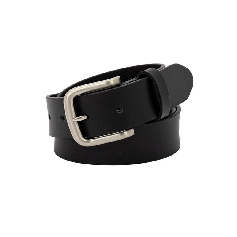 SLATE. Solid Hide Buffalo Leather Belt.
