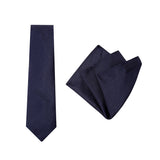 SOLID COLOUR. Tie & Pocket Square Set.