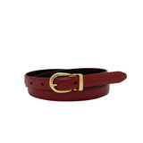 W1903. Women's Genuine Leather Belt. 19mm width.