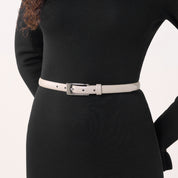 WILDER. Split Cowhide Leather Belt.