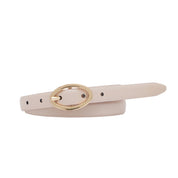 LOWAN. Split Cowhide Leather Belt.