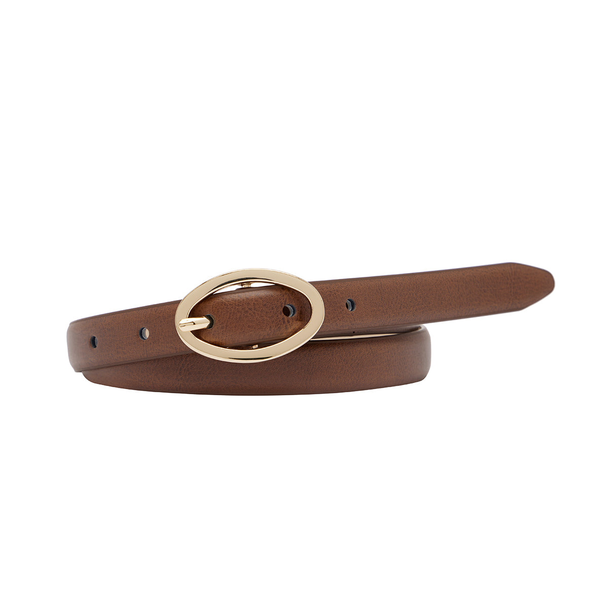 LOWAN. Split Cowhide Leather Belt.