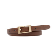 TERRA. Split Cowhide Leather Belt.