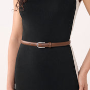 SYDNEY. Split Cowhide Leather Belt.