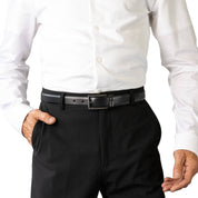ZURICH. Reversible Leather Belt. 30mm width.